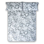 funda nordica gris marmol aerea