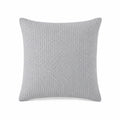 funda de cojin gris nido de abeja 45x45