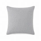 funda de cojin gris nido de abeja 45x45