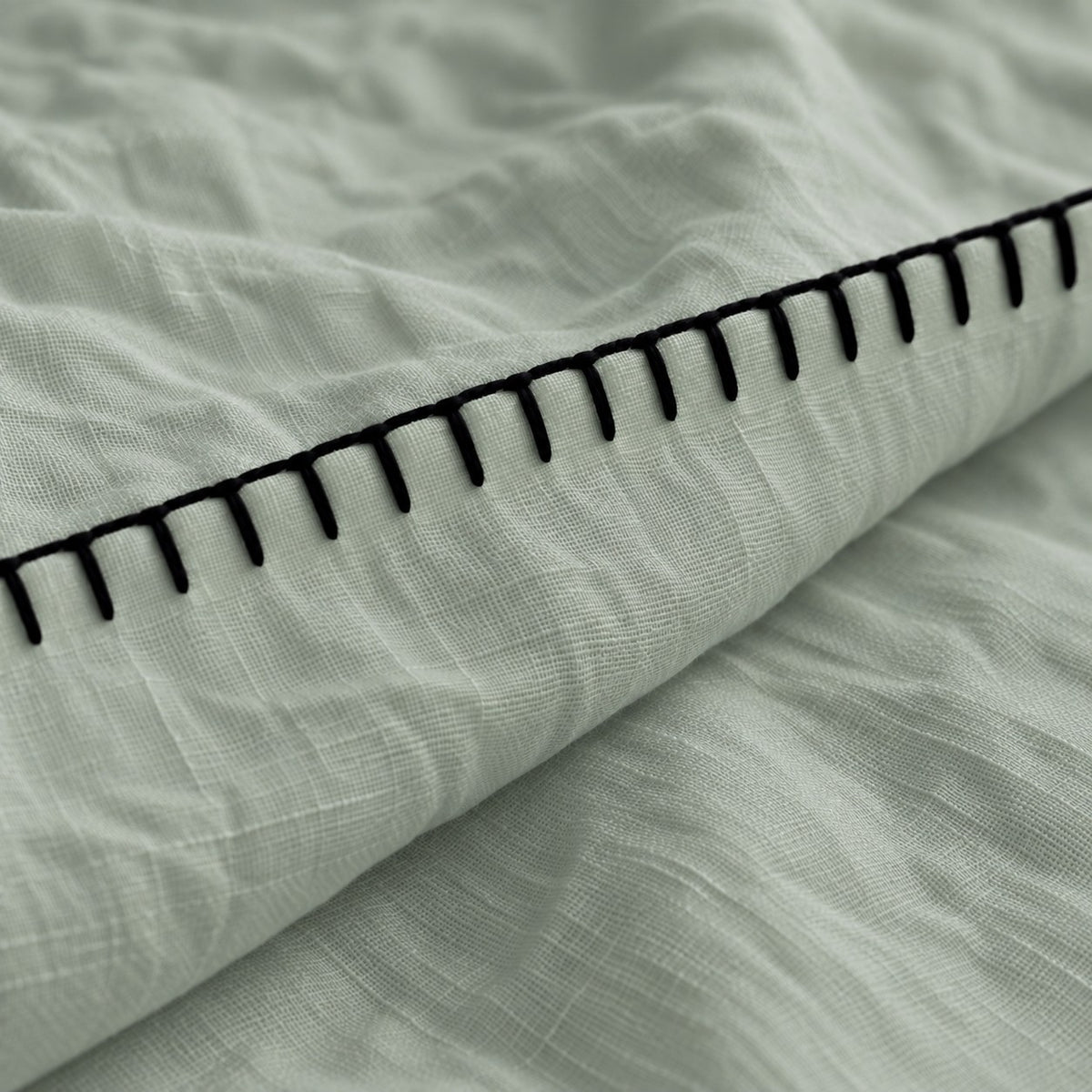 Juego de cama verde de percal algodón 200 hilos con bajera incluida