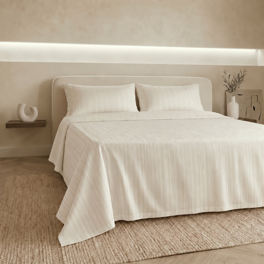 Juego de cama de satén algodón egipcio 350 hilos con bajera incluida, suave y cálido