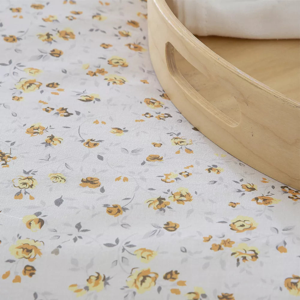 funda edredón nórdico algodón beige cierre con botones
