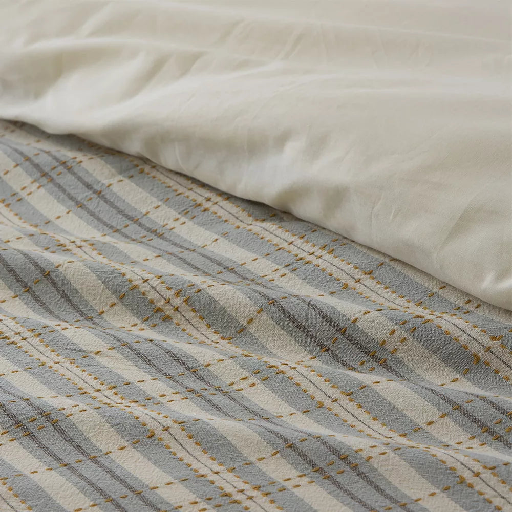Funda nórdica de algodón 200 hilos con tejido jacquard de alta calidad.