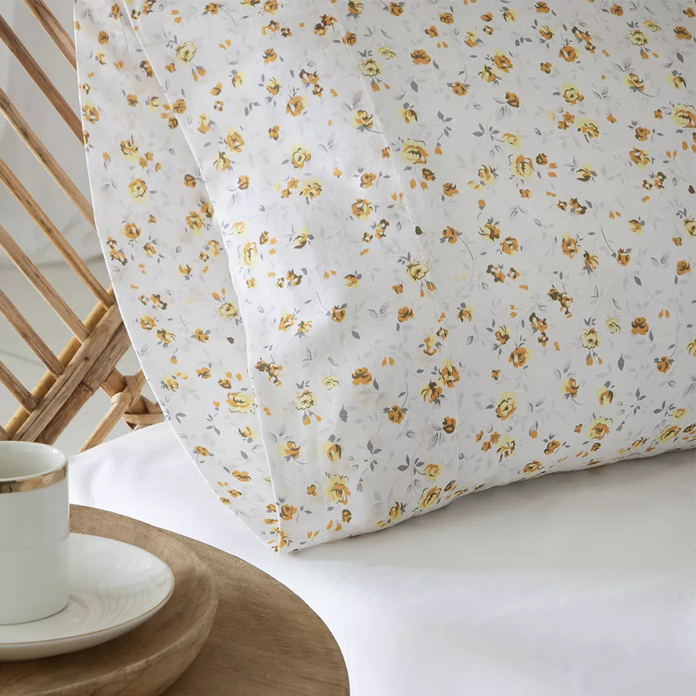 funda edredón nórdico algodón beige cierre con botones