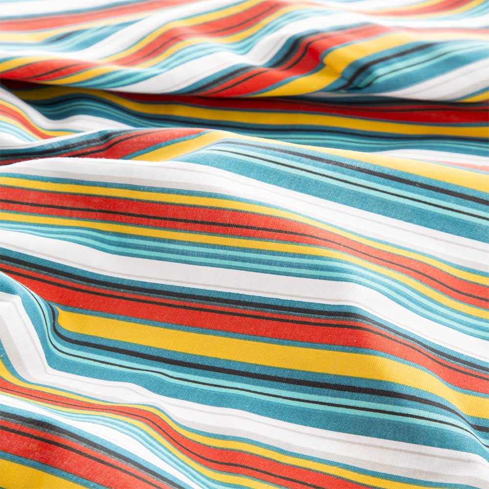 Sábanas infantiles de algodón y poliéster en tonos MULTICOLOR, ligeras, confortables y diseñadas para aportar calidez y estilo a la habitación infantil.